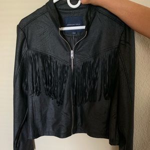 American Eagle Leather Jacket